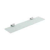 Vado Shelf Vado Level 500mm Long Frosted Glass Shelf in Chrome