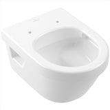 Villeroy & Boch Wall Hung Toilet Villeroy & Boch Architectura Compact Wall Hung Rimless DirectFlush Toilet with Soft Close Seat