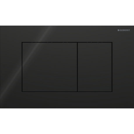 Geberit Flush Plate Black Glass Geberit Sigma Square Glass Flush Plate