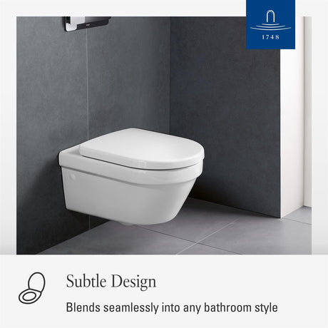 Villeroy & Boch Toilet Seat Villeroy & Boch Architectura Standard Seat in White Alpin