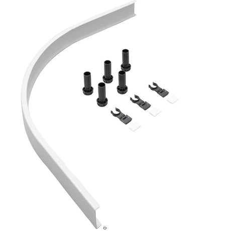 UK Bathroom Store Riser Kit Offset Quadrant Trays Aquarius Pluvia Riser Kit with Panel Pack and Legs