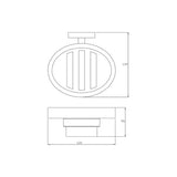 Crosswater Soap Dish Crosswater Central Soap Holder in Chrome