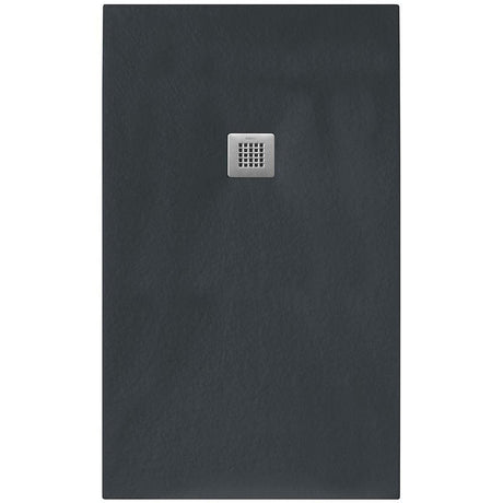 Tissino Rectangle Shower Tray 1700 x 900mm Tissino Giorgio2 Rectangle Shower Tray in Graphite Slate