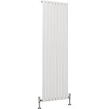 Aquarius Bathrooms Panel Radiator Aquarius Flat Single Vertical Radiator