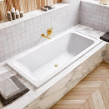 Villeroy and Boch Double Ended Bath Villeroy & Boch Architectura Double Ended Rectangular Bath, 1800 x 800 mm, in White Alpin