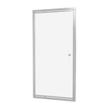 Crosswater Pivot Shower Door Crosswater Clear 6 Pivot Shower Door