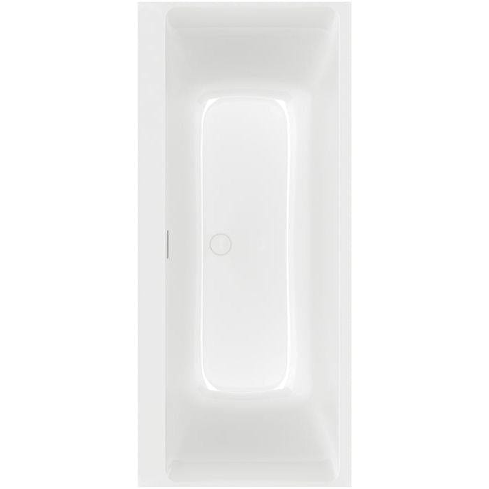 Villeroy & Boch Double Ended Bath Villeroy & Boch Subway 3.0 Double Ended Quaryl Bath with SilentFlow