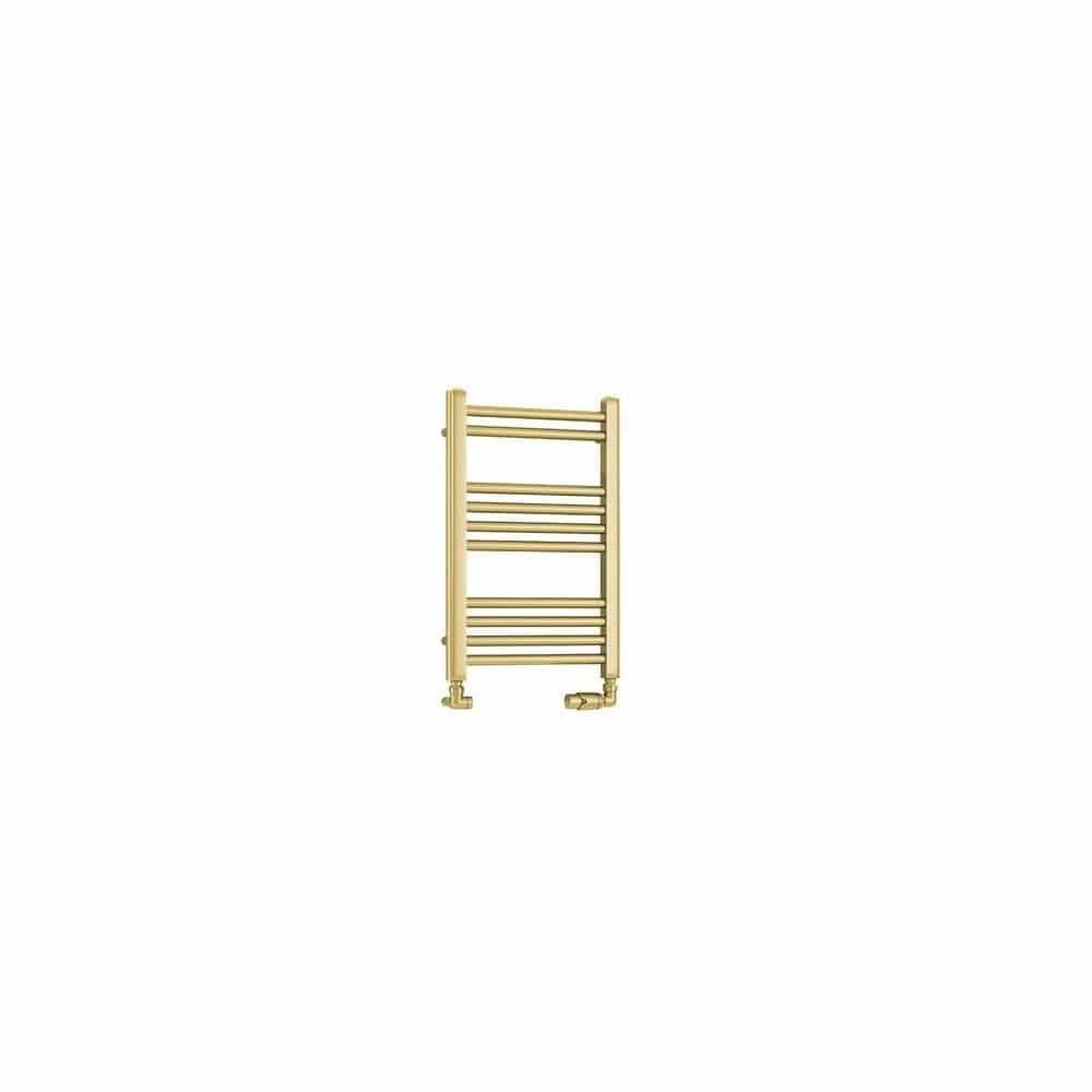 Eastbrook Wendover Straight Heated Towel Rail in Brushed Brass