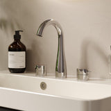 Saneux 3 Tap Hole Basin Set Chrome Saneux Eden 3 Hole Basin Mixer Tap