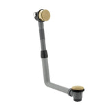 UK Bathroom Store Satin Brass Vado Clic-Clac Bath Filler Waste and Overflow