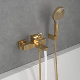 Villeroy & Boch Bath Shower Mixer Villeroy & Boch Architectura Square Wall Mounted Bath and Shower Mixer Tap