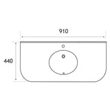 Eastbrook Floor Standing Vanity Unit Eastbrook Hardwick Traditional 900mm Floor Standing Vanity Unit with Basin