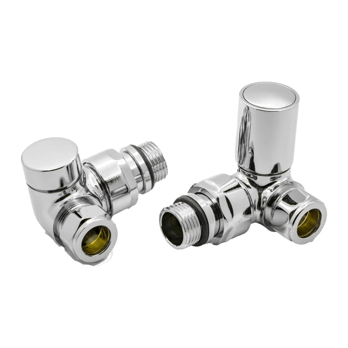 Reina Radiator Valve Chrome Reina Crova Manual Radiator Corner Valves