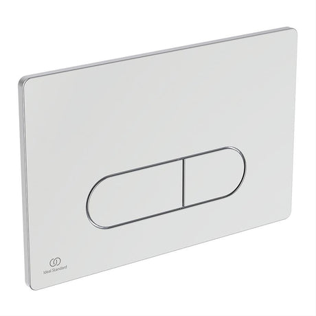 Ideal Standard Flush Plate Chrome Ideal Standard Oleas M2 Mechanical Dual Flush Plate
