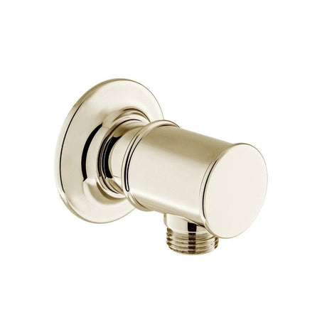 Booth & Co Shower Brackets and Outlets Bright Nickel Booth & Co. Axbridge Traditional Wall Outlet Elbow