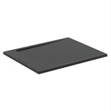Ideal Standard Rectangle Shower Tray Ideal Standard Ultra Flat S i.life Shower Tray in Jet Black