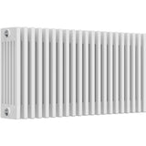 Aquarius Bathrooms Column Radiator 500mm x 965mm Aquarius Foundry Horizontal 6 Column Radiator in White