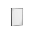 Crosswater Illuminated Mirror 500 x 700mm / Matt Black Crosswater MPRO LED Illuminated Rectangular Mirror