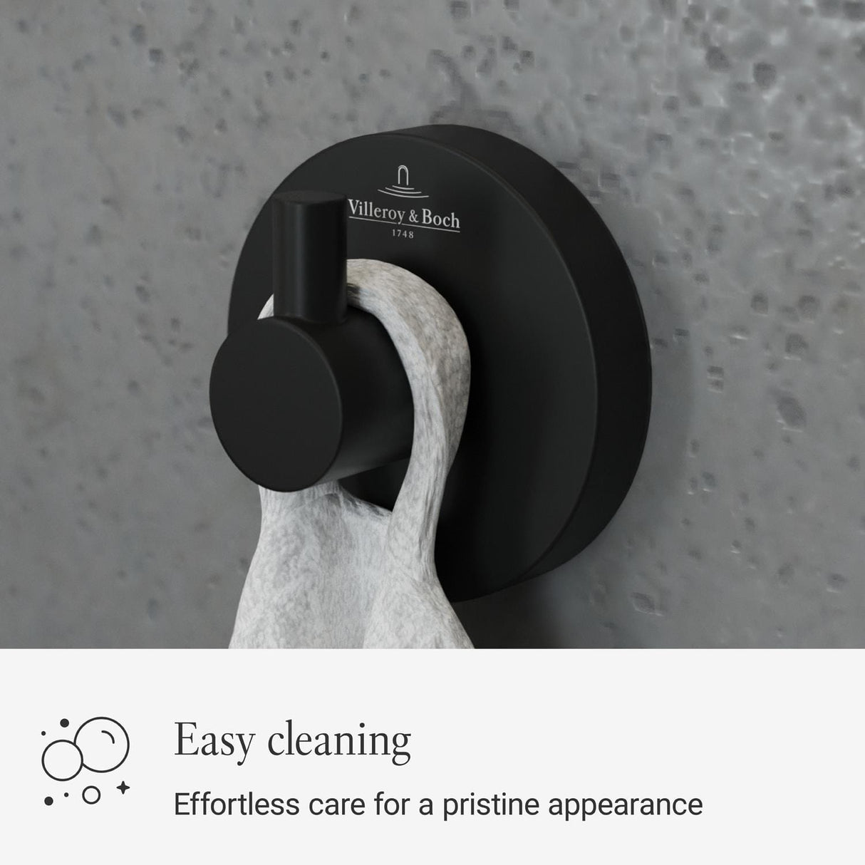 Villeroy & Boch Toilet Roll Holder Villeroy and Boch Elements -  Tender Robe Hook
