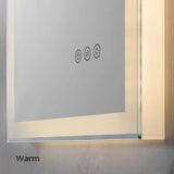 Crosswater Illuminated Mirror Crosswater Dune LED Illuminated Mirror - 500 x 800mm
