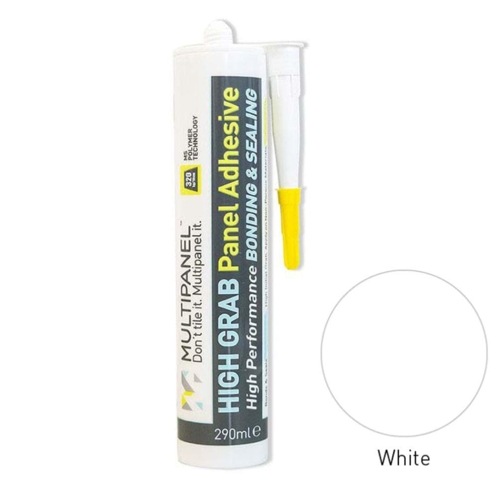 Multipanel Wall Panel White Multipanel High Grab Adhesive & Sealant For Panels and Profiles 290ml