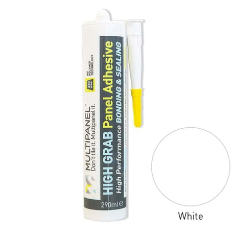 Multipanel Wall Panel White Multipanel High Grab Adhesive & Sealant For Panels and Profiles 290ml