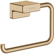 Hansgrohe Toilet Roll Holder Brushed Bronze Hansgrohe Addstoris Toilet Roll Holder
