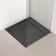 Ideal Standard Rectangle Shower Tray 900 x 900 Ideal Standard Ultra Flat S i.life Shower Tray in Jet Black