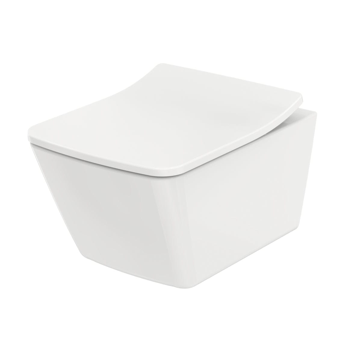 TOTO Wall Hung Toilet TOTO SP Wall Hung Rimless Toilet with Tornado Flush and Soft Close Seat