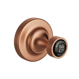 Vado Robe Hook Brushed Bronze/Black Booth & Co. Axbridge Robe Hook