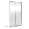 Aquarius Bathrooms Sliding Shower Door Brushed Brass / 1000mm Aquarius Urbano 6mm Sliding Shower Door 1850mm