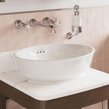 Burlington Wall Mounted Basin Tap Burlington Guild 3 Hole Wall Mounted Basin Mixer Tap