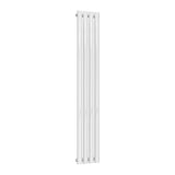 Reina Panel Radiator 1500 x 236mm / White Reina Neva Vertical Single Panel Central Heating Radiator