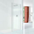 Merlyn Wetroom Panel Merlyn 10 Series Wet Room Glass Panel with Wall Profile -1000mm Wide - 10mm Glass