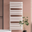 Crosswater Designer Towel Radiator Crosswater Celeste Designer Towel Rail in Soft White White