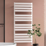 Crosswater Designer Towel Radiator Crosswater Celeste Designer Towel Rail in Soft White White