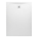 Laufen 1200 x 900mm / Drain on Short Side Laufen Marbond PRO Rectangular Tray with Waste in White