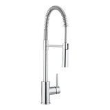 Crosswater Kitchen Tap Crosswater Cook Side Lever Kitchen Mixer Tap with Flexi Spray in Chrome