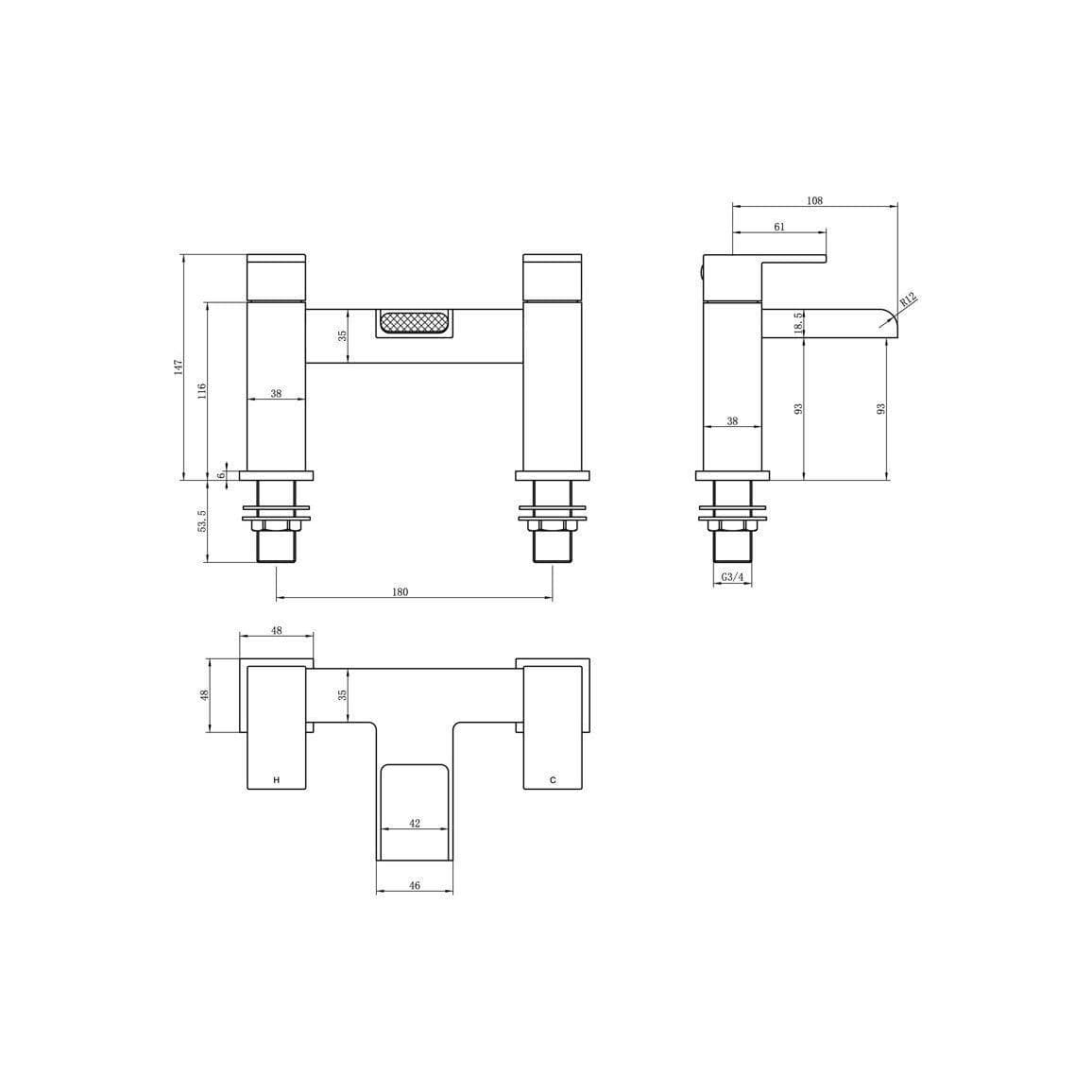 Aquarius Bathrooms Complete Bathroom Suite Aquarius Altano Complete Bathroom Suite with 1700mm L-Shaped Bath, Toilet, Basin, Shower & Taps