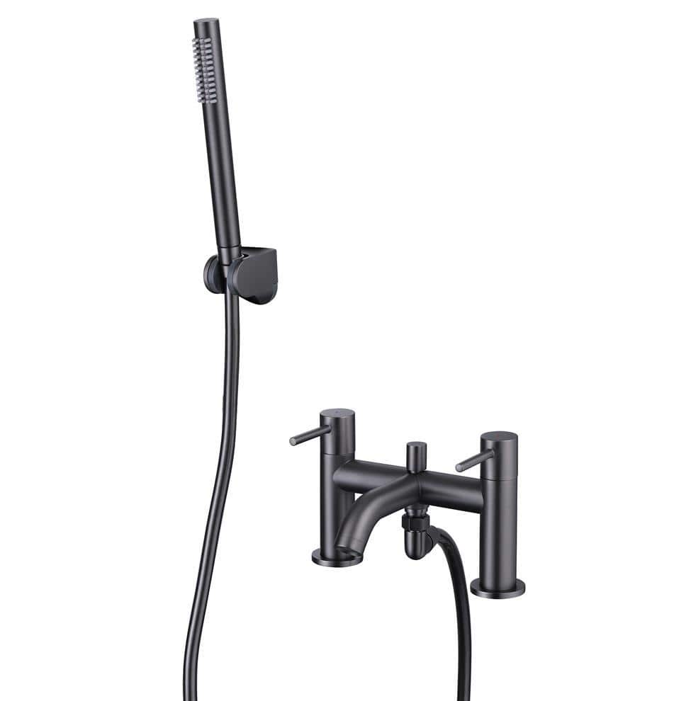 Aquarius Bathrooms Bath Shower Mixer Aquarius RF-Series Complete Bath and Basin Brassware Pack with Basin Tap, Bath and Shower Mixer and Wastes