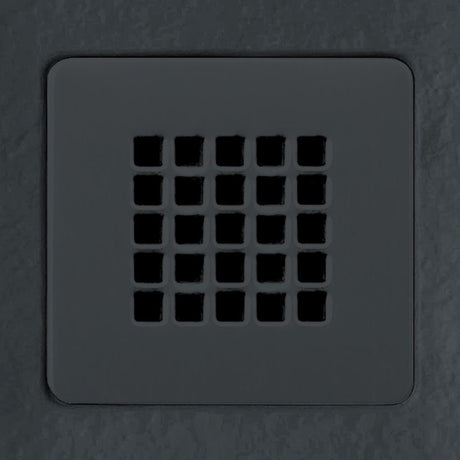 Tissino Black Slate Tissino Giorgio2 Coloured Grate for Shower Waste