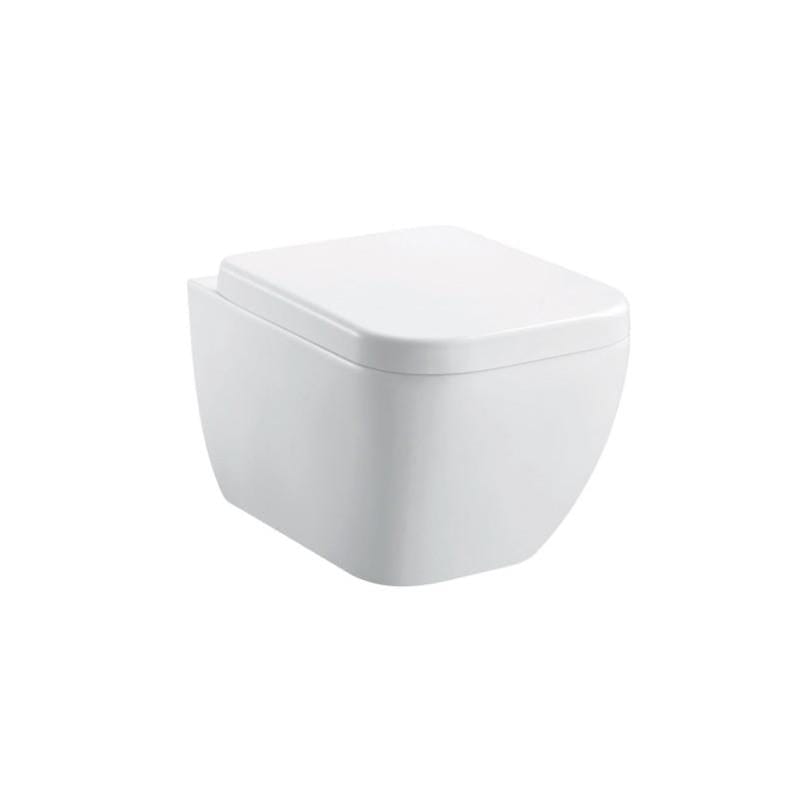 Imex Wall Hung Toilet Imex Essence Wall Hung Short Projection Toilet with Soft Close Seat