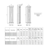 Reina Column Radiator Reina Coneva Vertical Column Radiator