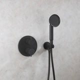 Crosswater Concealed Shower Valve Carbon Black Crosswater MPRO Industrial Crossbox 2 Multi-Flow Outlet Trimset