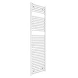 Tissino Ladder Rails 1652 x 400 / Central Heating Tissino Hugo2 Designer Towel Radiator in Mount Blanc