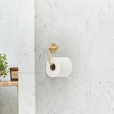 Smedbo Toilet Roll Holder Brushed Brass Smedbo Home Toilet Roll Holder