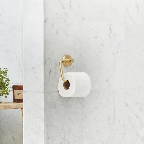 Smedbo Toilet Roll Holder Brushed Brass Smedbo Home Toilet Roll Holder