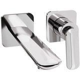 Clearwater Wall Mounted Basin Tap Clearwater Huck Wall Mounted 2 Hole Basin Mixer Tap