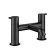 Flova Bath Mixer Matt Black Flova Moonlight 2 Hole Bath Filler Tap