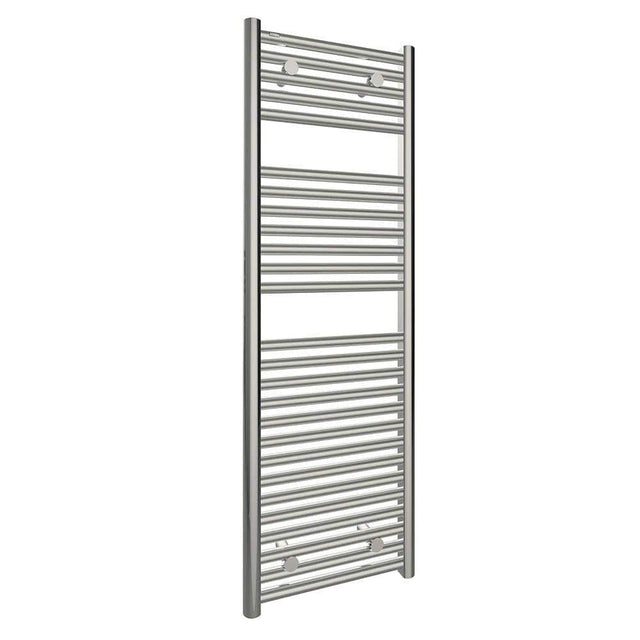 Tissino Ladder Rails Tissino Hugo2 Towel Radiator - 1212 x 600mm - Chrome - Central Heating